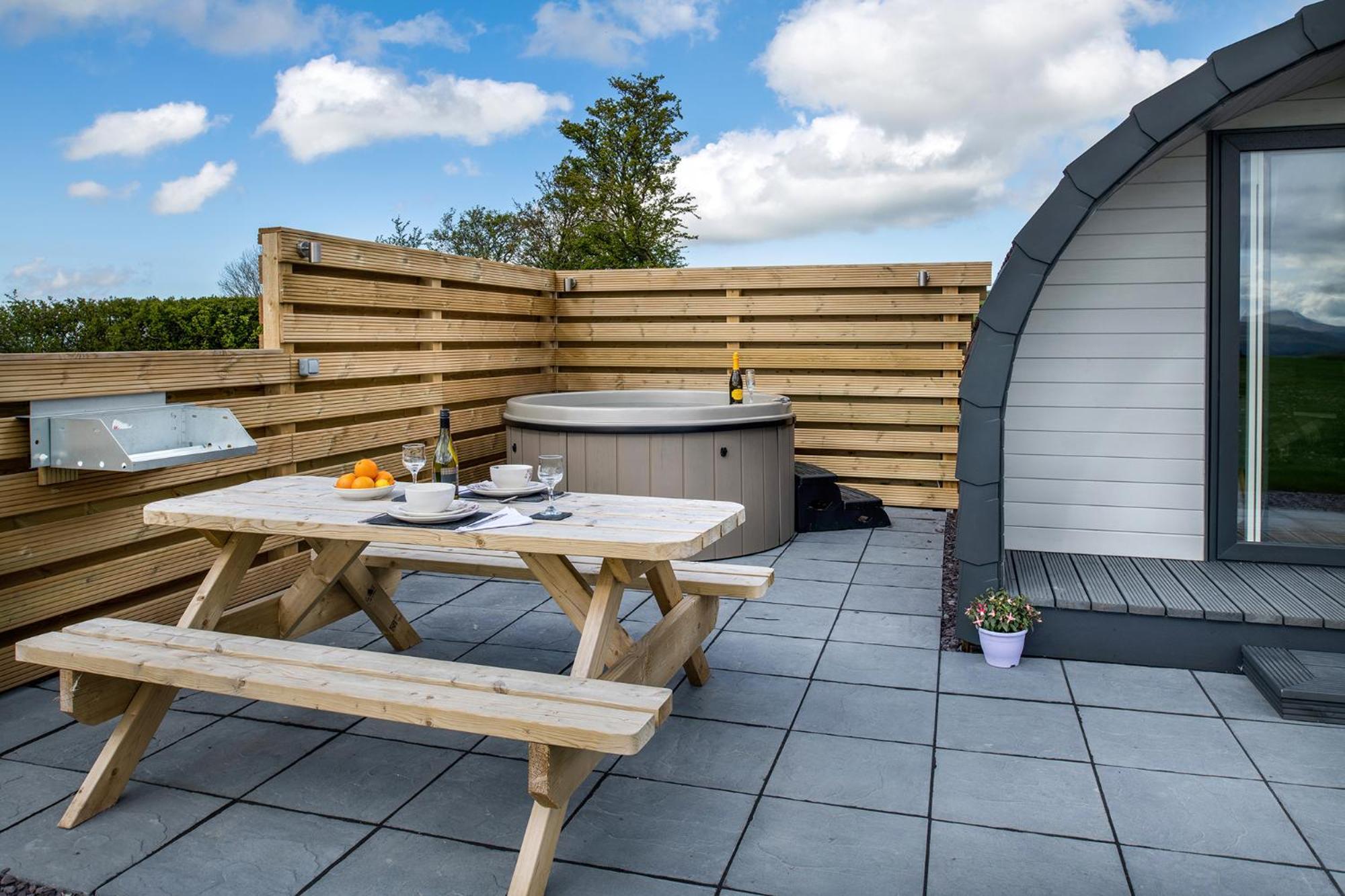 Waenfechan Glamping With Hot Tubs Colwyn Bay Esterno foto